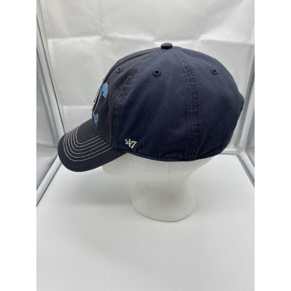 UNC North Carolina Tar Heels Cap Hat Strap-back Men's 47 Brand Vault - Picture 5 of 9